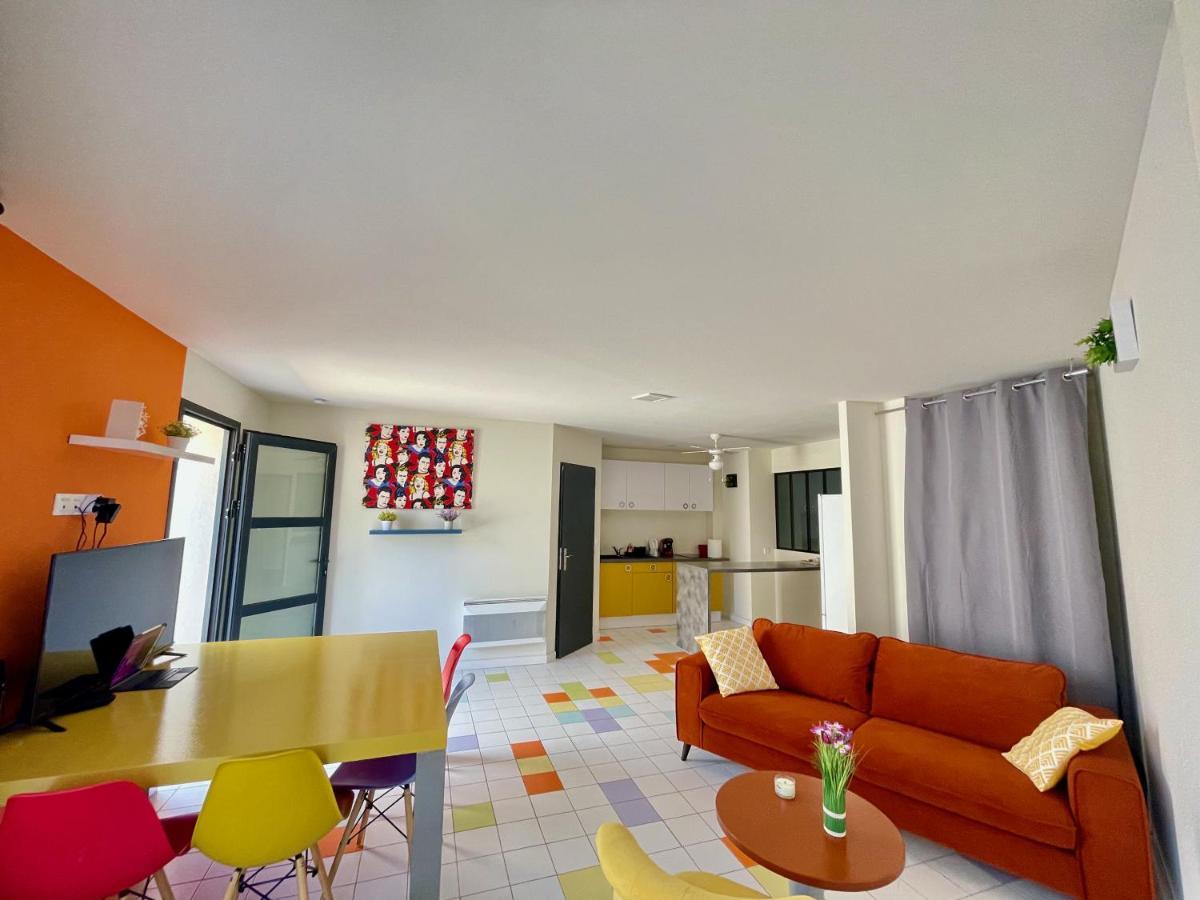 Appart Pop-Art Proche Autoroute, Plages Et Attractions, Wifi - Tv, Deco Stylee, Calme Bessan Exterior photo